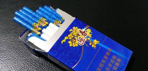 長白山(藍(lán)尚)香煙價(jià)格表圖，長白山迎春細(xì)煙價(jià)格