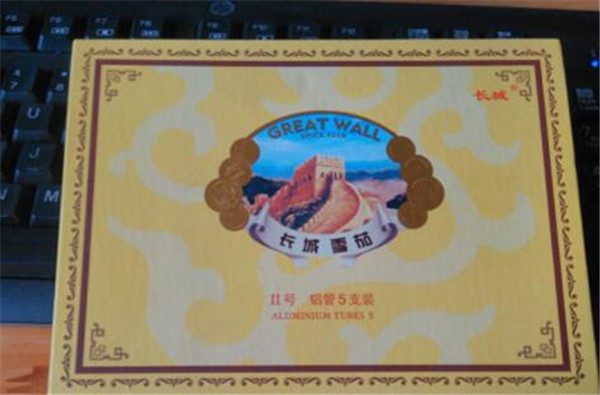 長城雪茄煙(2號(hào)鋁管)怎么樣 長城2號(hào)鋁管5支好抽嗎