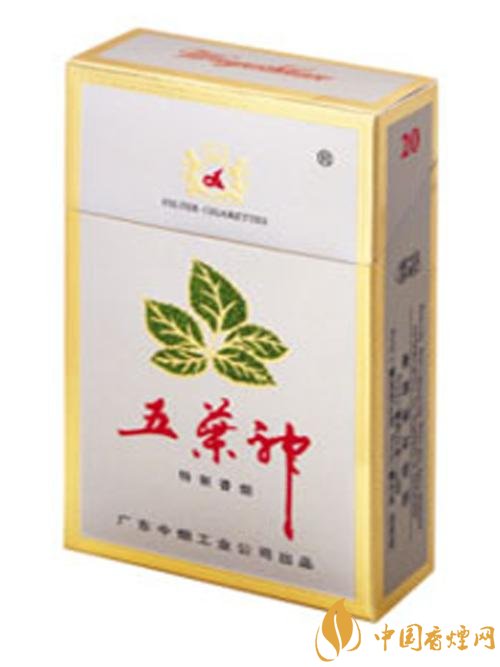 五葉神香煙價格及圖片，五神葉香煙有多少種（10種）