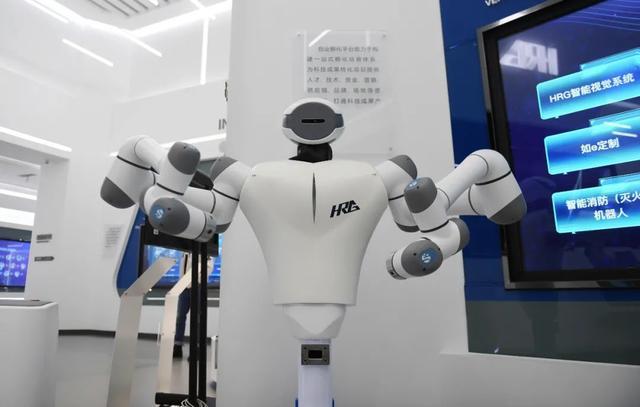 哈工大机器人(合肥)国际创新研究院智能化数字展厅中展出的一款高度
